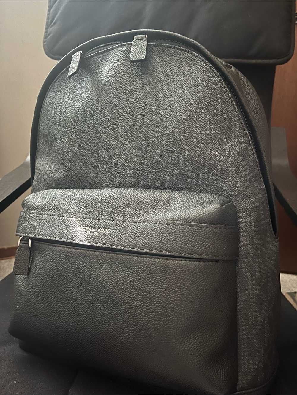 Michael Kors Unisex / Men’s Signature MK Logo Monogram Backpack